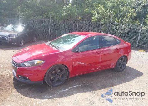 2015 Dodge Dart Gt z USA, uszkodzony, nr VIN 1C3CDFEB5FD166728